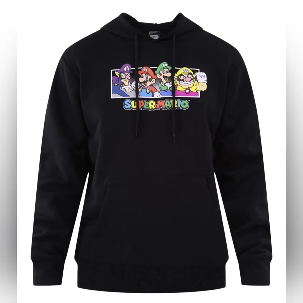 Super Mario Men's Hoodie "all the bros" - Picture 1 of 4